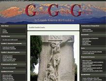 Tablet Screenshot of gualdograndeguerra.com